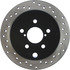 128.47033L by CENTRIC - Cross Drilled Rotor