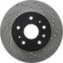 128.48012L by CENTRIC - Cross Drilled Rotor