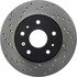 128.48012R by CENTRIC - Cross Drilled Rotor