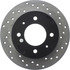 128.51006L by CENTRIC - Cross Drilled Rotor