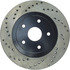 128.47014R by CENTRIC - Cross Drilled Rotor