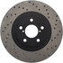 128.47018R by CENTRIC - Cross Drilled Rotor