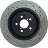 128.47019L by CENTRIC - Cross Drilled Rotor