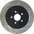 128.47020L by CENTRIC - Cross Drilled Rotor
