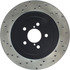 128.47020R by CENTRIC - Cross Drilled Rotor