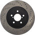 128.47021CR by CENTRIC - Sportstop Cryo Sport Drilled Rotor, Right