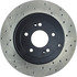 128.51035L by CENTRIC - Cross Drilled Rotor