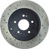 128.51035R by CENTRIC - Cross Drilled Rotor