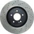 Centric 128.51036CR Disc Brake Rotor Sportstop Cryo Sport Drilled Rotor, Right