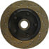 Centric 128.61002R Disc Brake Rotor and Hub Assembly Cross Drilled Rotor