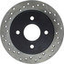 128.61070R by CENTRIC - Cross Drilled Rotor