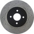 Centric 128.61071CR Disc Brake Rotor Sportstop Cryo Sport Drilled Rotor, Right