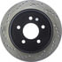 Centric 128.61073CR Disc Brake Rotor Sportstop Cryo Sport Drilled Rotor, Right