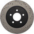 128.61087CL by CENTRIC - Sportstop Cryo Sport Drilled Rotor, Left