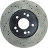 128.35019L by CENTRIC - Cross Drilled Rotor