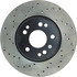 128.35019R by CENTRIC - Cross Drilled Rotor