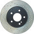 128.35034L by CENTRIC - Cross Drilled Rotor