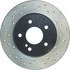 128.35034R by CENTRIC - Cross Drilled Rotor