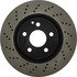 128.35038 by CENTRIC - Centric Premium OE Style Drilled Brake Rotor