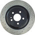 128.35043R by CENTRIC - Cross Drilled Rotor