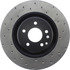 128.35052L by CENTRIC - Cross Drilled Rotor