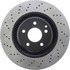 128.35052 by CENTRIC - Centric Premium OE Style Drilled Brake Rotor