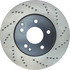 128.35057L by CENTRIC - Cross Drilled Rotor