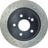Centric 128.35061CL Disc Brake Rotor Sportstop Cryo Sport Drilled Rotor, Left