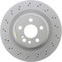 128.35067 by CENTRIC - Centric Premium OE Style Drilled Brake Rotor
