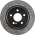 Centric 128.35098CL Disc Brake Rotor Sportstop Cryo Sport Drilled Rotor, Left