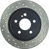 128.35112L by CENTRIC - Cross Drilled Rotor