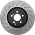 128.35118 by CENTRIC - Centric Premium OE Style Drilled Brake Rotor