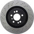 128.35126 by CENTRIC - Centric Premium OE Style Drilled Brake Rotor