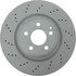 128.35132 by CENTRIC - Centric Premium OE Style Drilled Brake Rotor