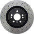 128.35138 by CENTRIC - Centric Premium OE Style Drilled Brake Rotor