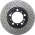 128.37086 by CENTRIC - Centric Premium OE Style Drilled Brake Rotor