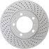 128.37087 by CENTRIC - Centric Premium OE Style Drilled Brake Rotor