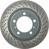 128.37091 by CENTRIC - Centric Premium OE Style Drilled Brake Rotor