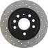 128.38018L by CENTRIC - Cross Drilled Rotor