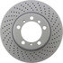 128.37039 by CENTRIC - Centric Premium OE Style Drilled Brake Rotor