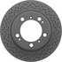 128.37041 by CENTRIC - Centric Premium OE Style Drilled Brake Rotor