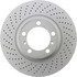 128.37050 by CENTRIC - Centric Premium OE Style Drilled Brake Rotor
