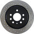 128.38019L by CENTRIC - Cross Drilled Rotor