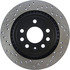 128.38019R by CENTRIC - Cross Drilled Rotor