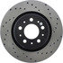 128.39023L by CENTRIC - Cross Drilled Rotor