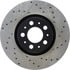 128.39032CL by CENTRIC - Sportstop Cryo Sport Drilled Rotor, Left