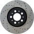128.39032L by CENTRIC - Cross Drilled Rotor