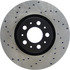 128.39032R by CENTRIC - Cross Drilled Rotor