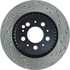 128.39033CL by CENTRIC - Sportstop Cryo Sport Drilled Rotor, Left