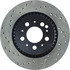 128.39033R by CENTRIC - Cross Drilled Rotor